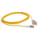 Picture of 3m SC to LC Yellow OM1 Duplex OFNR (Riser-Rated) MMF Fiber Patch Cable