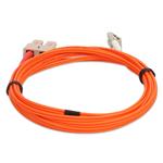 Picture of 3m SC to LC Orange OM1 Duplex LSZH MMF Fiber Patch Cable