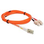 Picture of 3m SC to LC Orange OM1 Duplex LSZH MMF Fiber Patch Cable