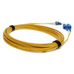 Picture of 3m SC to LC Yellow OS2 Duplex OFNP (Plenum-Rated) TAA SMF Fiber Patch Cable