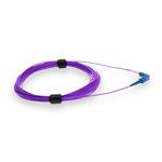 Picture of 3m SC to LC Purple OS2 Simplex OFNR (Riser-Rated) SMF Fiber Patch Cable