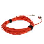 Picture of 40m SC to LC Orange OM1 Duplex OFNR (Riser-Rated) MMF Fiber Patch Cable