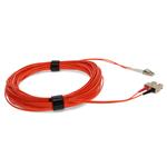 Picture of 40m SC to LC Orange OM1 Duplex OFNR (Riser-Rated) MMF Fiber Patch Cable