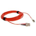 Picture of 40m SC to LC Orange OM1 Duplex OFNR (Riser-Rated) MMF Fiber Patch Cable