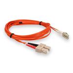 Picture of 4m SC to LC Orange OM2 Duplex OFNR (Riser-Rated) Fiber Patch Cable