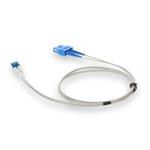 Picture of 5m SC to LC Gray OS2 Duplex OFNR (Riser-Rated) SMF Fiber Patch Cable