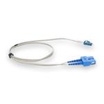 Picture of 5m SC to LC Gray OS2 Duplex OFNR (Riser-Rated) SMF Fiber Patch Cable