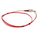 Picture of 6m SC to LC Red OM3 Duplex OFNP (Plenum-Rated) Fiber Patch Cable