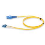 Picture of 6m SC to LC Yellow OS2 Duplex OFNR (Riser-Rated) TAA SMF Fiber Patch Cable
