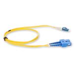 Picture of 6m SC to LC Yellow OS2 Duplex OFNR (Riser-Rated) TAA SMF Fiber Patch Cable