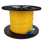 Picture of 75m SC to LC Yellow OS2 Duplex OFNP (Plenum-Rated) SMF Fiber Patch Cable