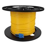 Picture of 75m SC to LC Yellow OS2 Duplex OFNP (Plenum-Rated) SMF Fiber Patch Cable