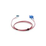 Picture of 7m SC to LC Pink OS2 Duplex OFNR (Riser-Rated) SMF Fiber Patch Cable