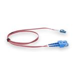 Picture of 7m SC to LC Pink OS2 Duplex OFNR (Riser-Rated) SMF Fiber Patch Cable