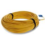 Picture of 80m SC to LC Yellow OS2 Duplex OFNR (Riser-Rated) SMF Fiber Patch Cable