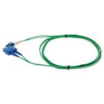 Picture of 8m SC to LC Green OS2 Duplex OFNR (Riser-Rated) SMF Fiber Patch Cable