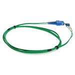 Picture of 8m SC to LC Green OS2 Duplex OFNR (Riser-Rated) SMF Fiber Patch Cable