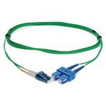 Picture of 8m SC to LC Green OS2 Duplex OFNR (Riser-Rated) SMF Fiber Patch Cable
