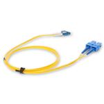 Picture of 8m SC to LC Yellow OS2 Duplex OFNR (Riser-Rated) TAA SMF Fiber Patch Cable