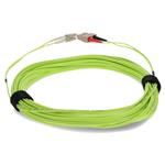 Picture of 9m SC to LC Lime Green OM5 Duplex OFNR (Riser-Rated) Fiber Patch Cable