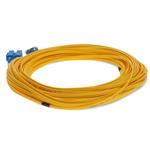 Picture of 32m SC to LC Yellow OS2 Duplex Microboot, Snagless OFNR (Riser-Rated) SMF Fiber Patch Cable