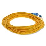 Picture of 32m SC to LC Yellow OS2 Duplex Microboot, Snagless OFNR (Riser-Rated) SMF Fiber Patch Cable