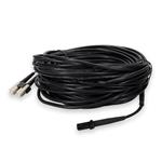 Picture of 20m SC to MT-RJ Black OM1 Duplex OFNR (Riser-Rated) MMF Fiber Patch Cable