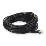Picture of 20m SC to MT-RJ Black OM1 Duplex OFNR (Riser-Rated) MMF Fiber Patch Cable