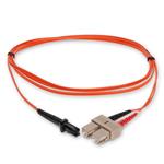 Picture of 50-Pack of 3m SC to MT-RJ Orange OM1 Duplex OFNR (Riser-Rated) TAA MMF Fiber Patch Cables