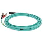 Picture of 7m SC to MT-RJ Aqua OM3 Duplex OFNR (Riser-Rated) Fiber Patch Cable