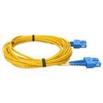 Picture of 0.5m SC to SC Yellow OS2 Duplex OFNP (Plenum-Rated) SMF Fiber Patch Cable