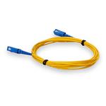 Picture of 0.5m SC to SC Yellow OS2 Simplex OFNR (Riser-Rated) SMF Fiber Patch Cable
