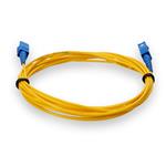 Picture of 0.5m SC to SC Yellow OS2 Simplex OFNR (Riser-Rated) SMF Fiber Patch Cable