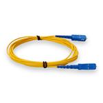 Picture of 0.5m SC to SC Yellow OS2 Simplex OFNR (Riser-Rated) SMF Fiber Patch Cable