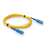 Picture of 0.5m SC to SC Yellow OS2 Simplex OFNR (Riser-Rated) SMF Fiber Patch Cable