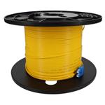 Picture of 100m SC to SC Yellow OS2 Duplex OFNR (Riser-Rated) SMF Fiber Patch Cable