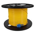 Picture of 100m SC to SC Yellow OS2 Duplex OFNR (Riser-Rated) SMF Fiber Patch Cable