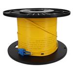 Picture of 100m SC to SC Yellow OS2 Duplex OFNR (Riser-Rated) SMF Fiber Patch Cable