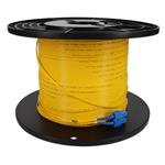 Picture of 100m SC to SC Yellow OS2 Duplex OFNR (Riser-Rated) SMF Fiber Patch Cable