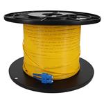 Picture of 100m SC to SC Yellow OS2 Duplex OFNR (Riser-Rated) SMF Fiber Patch Cable