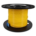 Picture of 100m SC to SC Yellow OS2 Duplex OFNR (Riser-Rated) SMF Fiber Patch Cable