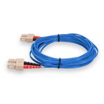 Picture of 10m SC to SC Blue OM1 Duplex OFNR (Riser-Rated) MMF Fiber Patch Cable