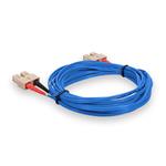 Picture of 10m SC to SC Blue OM1 Duplex OFNR (Riser-Rated) MMF Fiber Patch Cable