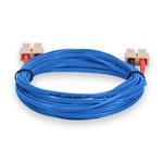 Picture of 10m SC to SC Blue OM1 Duplex OFNR (Riser-Rated) MMF Fiber Patch Cable