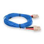 Picture of 10m SC to SC Blue OM1 Duplex OFNR (Riser-Rated) MMF Fiber Patch Cable