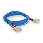 Picture of 10m SC to SC Blue OM1 Duplex OFNR (Riser-Rated) MMF Fiber Patch Cable