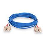 Picture of 10m SC to SC Blue OM1 Duplex OFNR (Riser-Rated) MMF Fiber Patch Cable