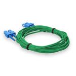 Picture of 10m SC to SC Green OS2 Duplex OFNP (Plenum-Rated) TAA SMF Fiber Patch Cable