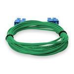 Picture of 10m SC to SC Green OS2 Duplex OFNP (Plenum-Rated) TAA SMF Fiber Patch Cable