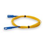 Picture of 10m SC to SC Yellow OS2 Simplex OFNR (Riser-Rated) SMF Fiber Patch Cable